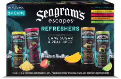 A Seagram's Refresher's case